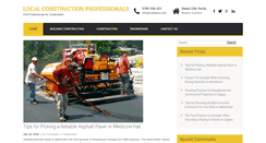 Desktop Screenshot of localconstructionpros.com